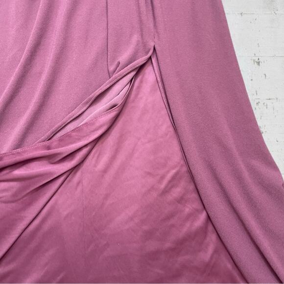 NWT David’s Bridal Pleated Tank Stretch Crepe Bridesmaid Dress 10 STYLE# F20104 - Picture 13 of 14